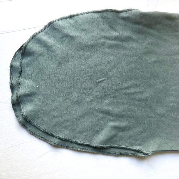 Colored Organics Landry Gown Size 0 - 3 Months NWT Sack Solid Harbor Blue - Picture 7 of 9